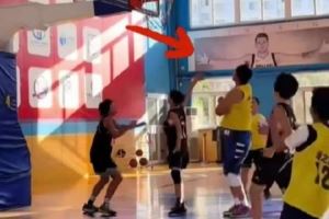 龙口出了个“小姚明”11岁身高2.03米 已签约山东高速男篮青年队